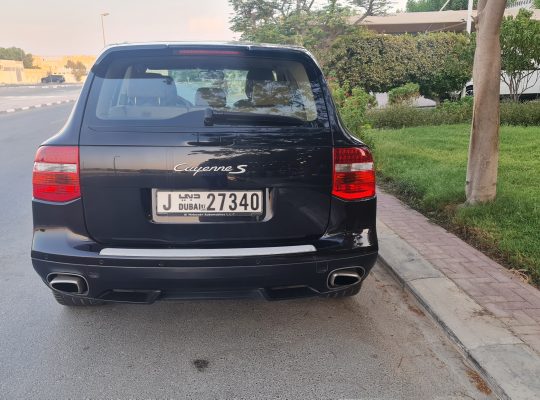 PORSCHE CAYENNE S 2009 GCC V8 SINGLE OWNER ACCIDENT FREE