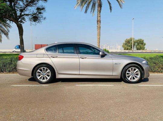 GCC BMW Twin Turbo 520i FULL OPTION (PARTIAL SERVICE HISTORY)