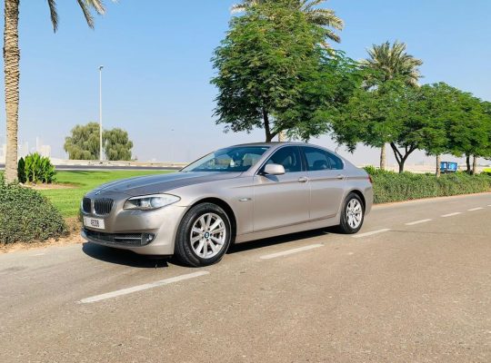 GCC BMW Twin Turbo 520i FULL OPTION (PARTIAL SERVICE HISTORY)