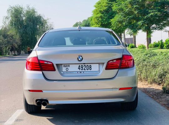 GCC BMW Twin Turbo 520i FULL OPTION (PARTIAL SERVICE HISTORY)