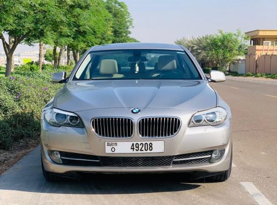 GCC BMW Twin Turbo 520i FULL OPTION (PARTIAL SERVICE HISTORY)