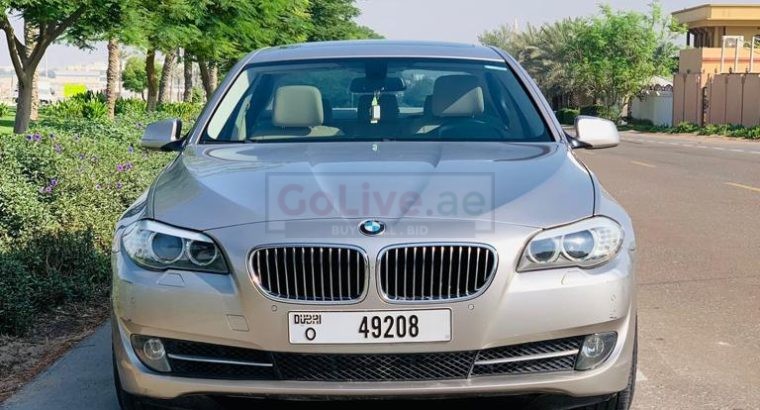 GCC BMW Twin Turbo 520i FULL OPTION (PARTIAL SERVICE HISTORY)