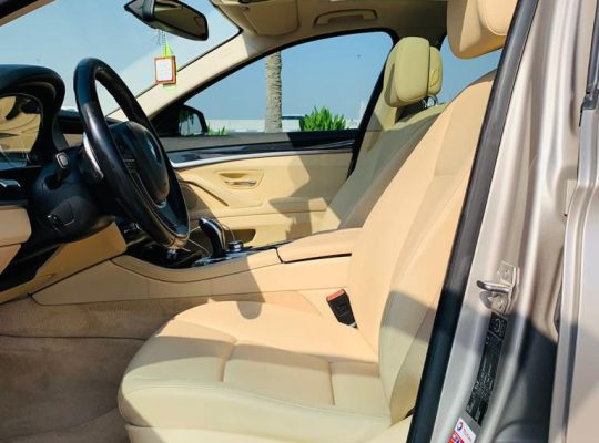 GCC BMW Twin Turbo 520i FULL OPTION (PARTIAL SERVICE HISTORY)