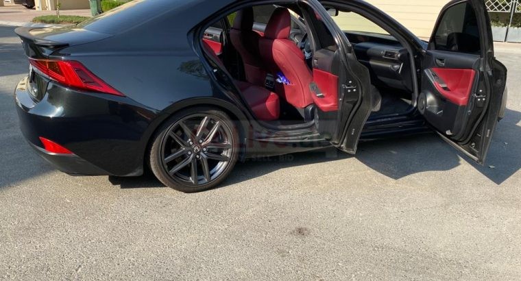 Lexus IS 350 F sports 2017 American specs