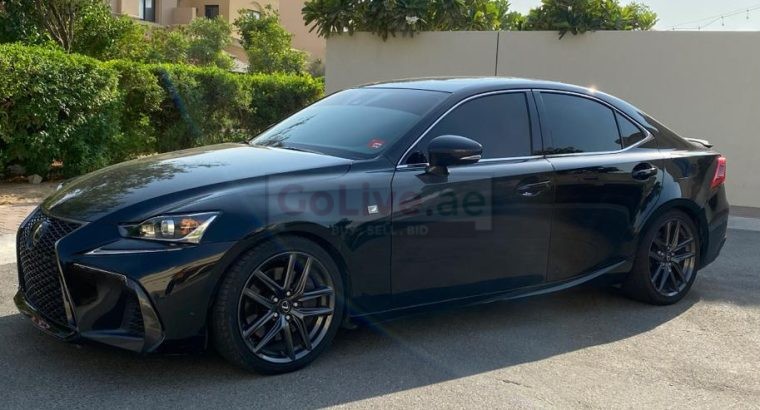 Lexus IS 350 F sports 2017 American specs