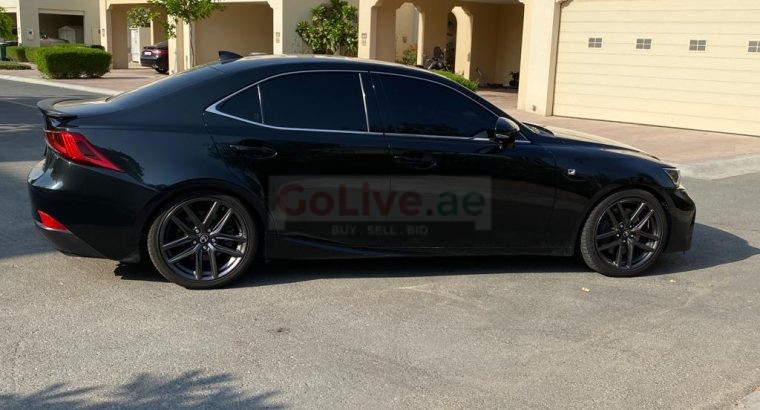 Lexus IS 350 F sports 2017 American specs