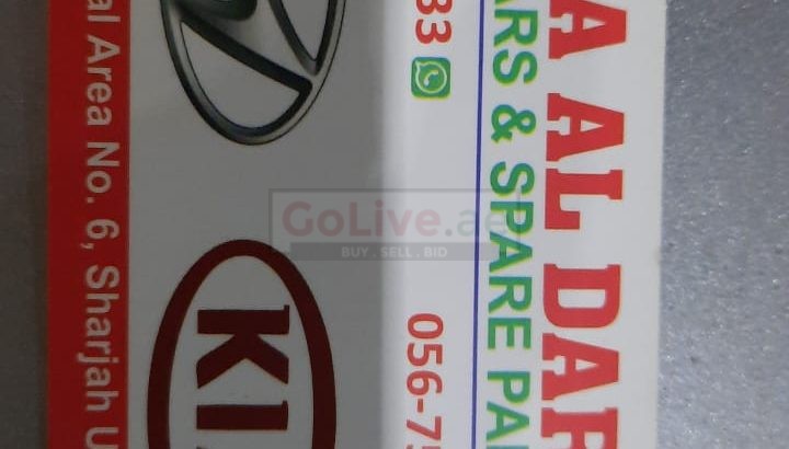 SAMA AL DARARI SED KIA, HYUNDAI AUTO SPARE PARTS TR. (Used auto parts, Dealer, Sharjah spare parts Markets)