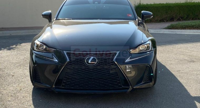 Lexus IS 350 F sports 2017 American specs