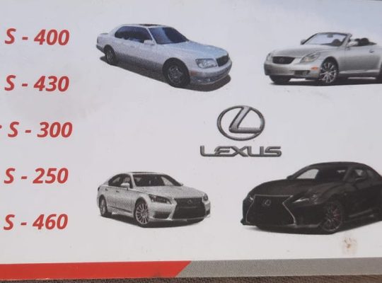 SHAH HUSSAIN USED LEXUS CARS & SPARE PARTS TR. ( Used auto parts, Dealer, Sharjah spare parts Markets)
