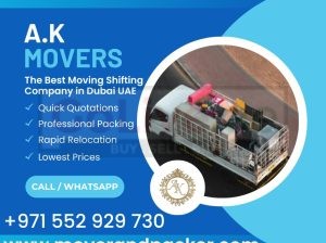 AK Mover & Packers Cheapest Moving Shifting services in UAE