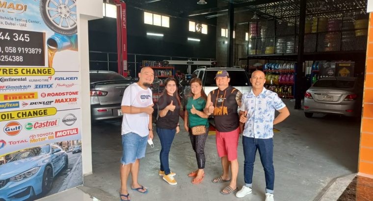 tyres and tyre change oil change battery change brake services under chasis repair