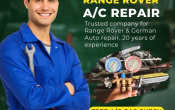 Range Rover Ac repair service in sharjah
