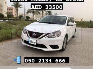 NISSAN SENTRA 2019 SV, USA SPECS, EXCELLENT CONDITION CALL 050 2134666