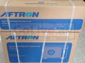 1 Ton Split AC AFTRON brand with fixing