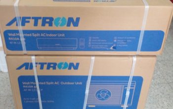 1 Ton Split AC AFTRON brand with fixing