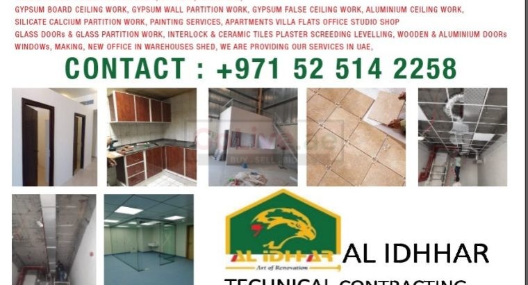 CEILING WORK COMPANIES DUBAI
