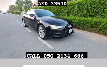 AUDI A5 2013, 2.0L, TOP OF THE LINE, USA SPECS FOR SALE CALL 050 2134666