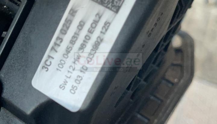 VOLKSWAGEN PASSAT 2010 GEAR SELECTOR/SHIFTER (INTERIOR) PART NO 3C1713025R ( Genuine Used VOLKSWAGEN Parts )