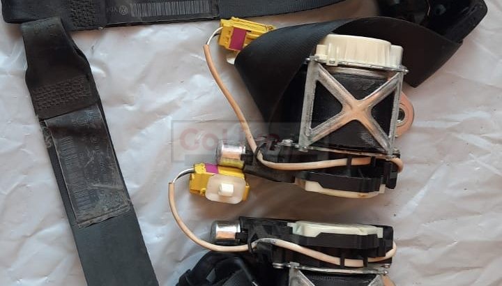 VOLKSWAGEN EOS 2009 FRONT LEFT / RIGHT SEAT BELT RETRACTOR PART NO 1Q1857705 / 1Q1857706 ( Genuine Used VOLKSWAGEN Parts )