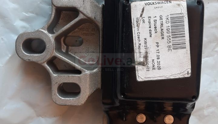 Volkswagen Eos 2009 Golf Jetta Beetle Passat Audi Transmission Mount Left PART NO 1K0199555BE ( Genuine Used VOLKSWAGON Parts )