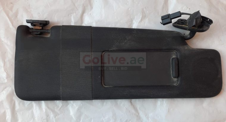 VOLKSWAGEN EOS 2009 SUN VISOR RIGHT SIDE PART NO 1Q0857552 ( Genuine Used VOLKSWAGON Parts )