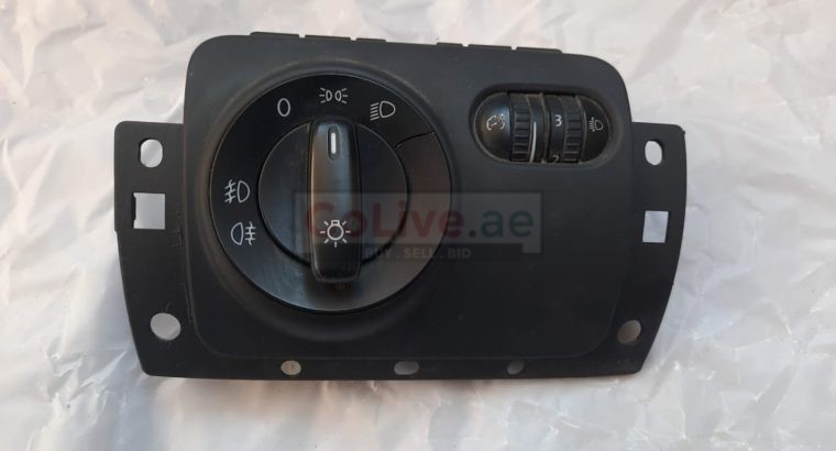 VOLKSWAGEN EOS 2009 HEADLIGHT SWITCH AND DIMMER PANEL PART NO 5K0941431A 1Q0941333 1K1858341 ( Genuine Used VOLKSWAGON Parts )