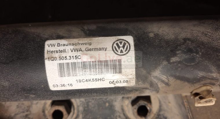 VOLKSWAGEN EOS 2009 REAR SUBFRAME PART NO 1Q0505315C ( Genuine Used VOLKSWAGON Parts )