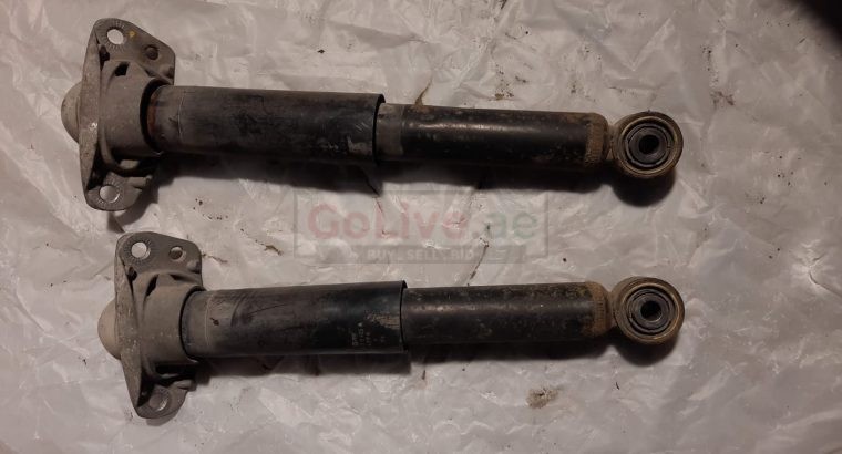 VOLKSWAGEN EOS 2009 REAR LEFT AND RIGHT SHOCK ABSORBERS PART NO 1Q0512011C ( Genuine Used VOLKSWAGON Parts )