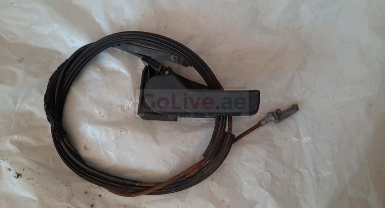 VOLKSWAGEN EOS 2009 ENGINE BONNET (HOOD) RELEASE HANDLE WITH WIRE PART NO 1K1823633 ( Genuine Used VOLKSWAGON Parts )