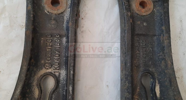 VOLKSWAGEN EOS 2009 FRONT LOWER CONTROL ARM/WISHBONE PART NO 1K0407153G ( Genuine Used VOLKSWAGON Parts )