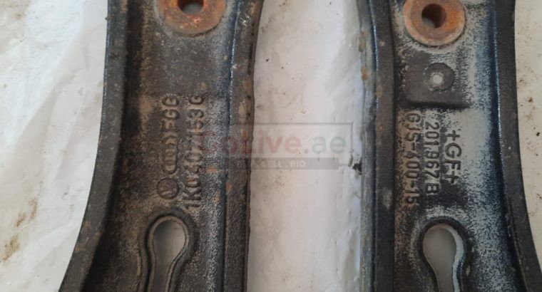 VOLKSWAGEN EOS 2009 FRONT LOWER CONTROL ARM/WISHBONE PART NO 1K0407153G ( Genuine Used VOLKSWAGON Parts )
