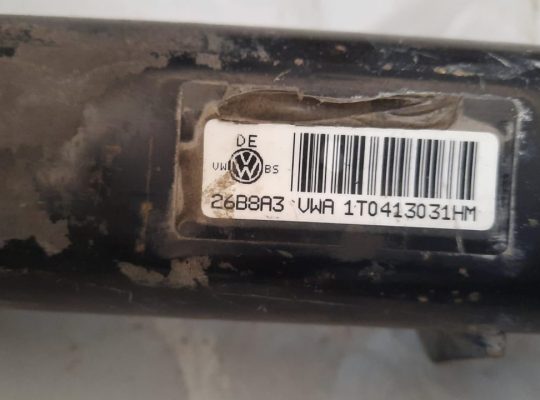 VOLKSWAGEN EOS 2009 FRONT LEFT SUSPENSION LEG HUB WITH SHOCK ABSORBER 1T0413031HM ( Genuine Used VOLKSWAGON Parts )