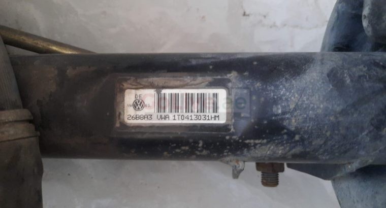 VOLKSWAGEN EOS 2009 FRONT RIGHT SUSPENSION LEG HUB WITH SHOCK ABSORBER 1T0413031HM ( Genuine Used VOLKSWAGON Parts )