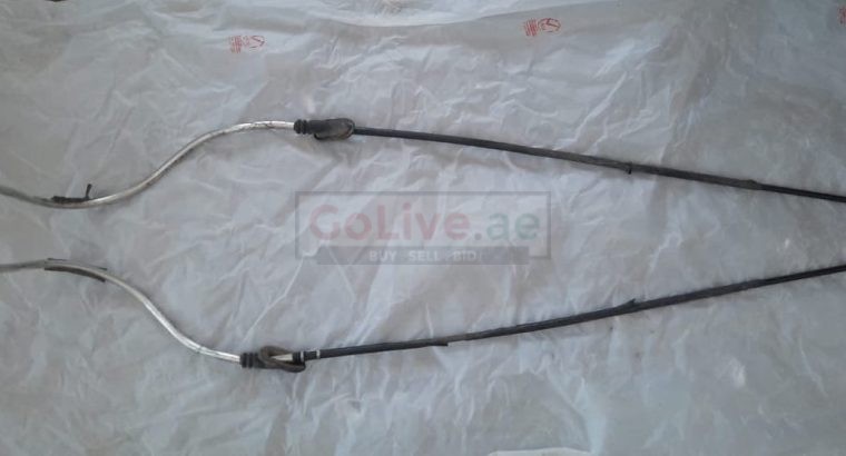 VOLKSWAGEN EOS 2009 GOLF JETTA GTI RABBIT PARKING BRAKE CABLE PART NO 1K0609721BB ( Genuine Used VOLKSWAGON Parts )