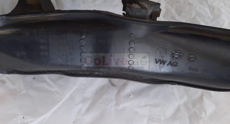 VOLKSWAGEN EOS 2009 INTERCOOLER AIR DUCT PIPE TUBE HOSE PART NO 1K0145792 1P0145792 ( Genuine Used VOLKSWAGON Parts )