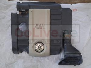 VOLKSWAGEN EOS 2009 ENGINE COVER AIR FILTER BOX ASSEMBLY PART NO 06F133837AH ( Genuine Used VOLKSWAGON Parts )
