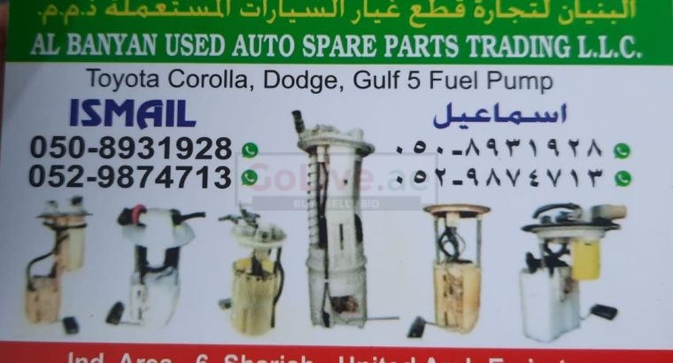 AL BANYAN USED AUTO SPARE PARTS TR. (Used auto parts, Dealer, Sharjah spare parts Markets)