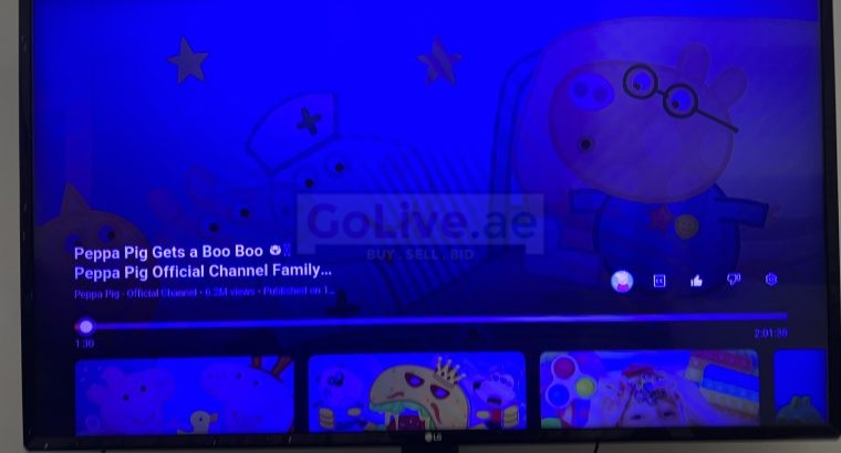 LG Television for sale 43 inches