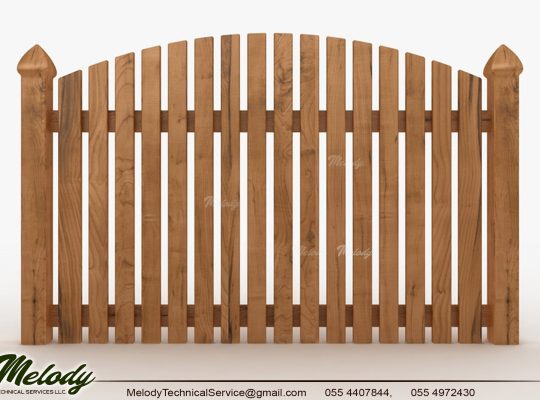 Unique Design Wooden Fence At Very Responsive Price in Dubai
