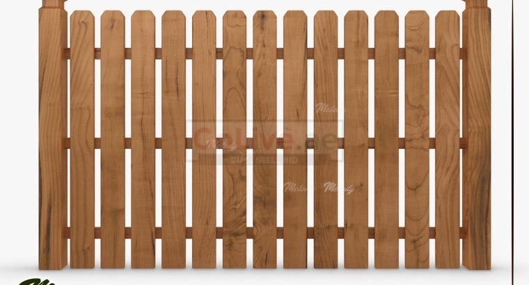 Unique Design Wooden Fence At Very Responsive Price in Dubai