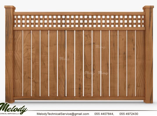 Unique Design Wooden Fence At Very Responsive Price in Dubai