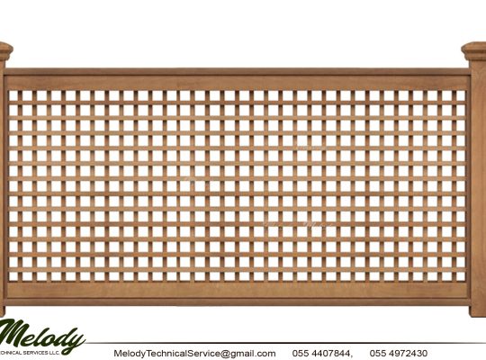 Unique Design Wooden Fence At Very Responsive Price in Dubai