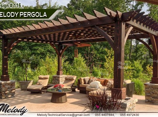 Wooden Pergola | Aluminium Pergola | Garden Pergola in UAE