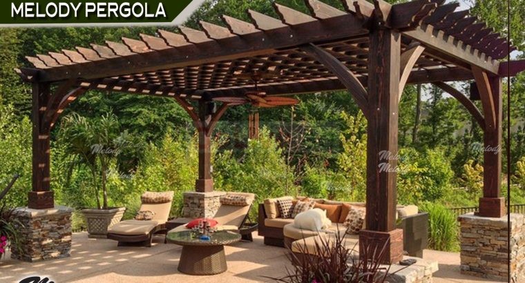 Wooden Pergola | Aluminium Pergola | Garden Pergola in UAE
