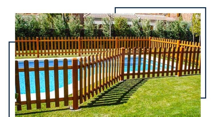 Wooden Fence | Garden Fence | Picket Fence in Dubai Abu Dhabi Sharjah UAE