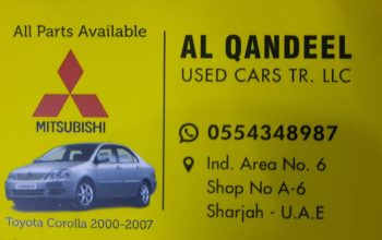 AL QANDEEL USED MITSUBISHI CARS & SPARE PARTS TR. (Used auto parts, Dealer, Sharjah spare parts Markets)