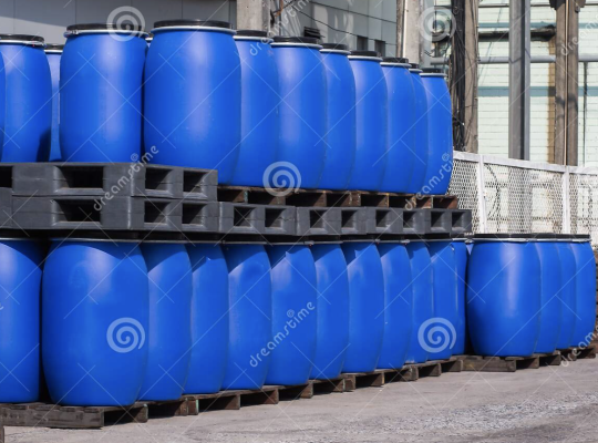 200 liter blue plastic drum barrel Buyer in dubai ( UAE Plastic Barrel Supplier )