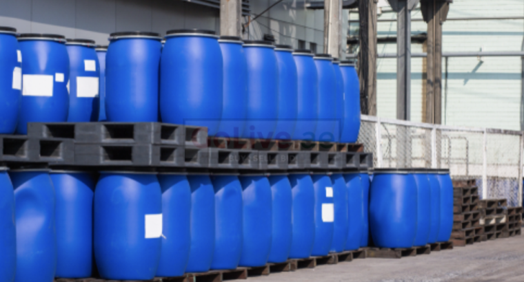 200 liter blue plastic drum barrel Buyer in dubai ( UAE Plastic Barrel Supplier )