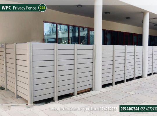 WPC Fence | Privacy Fence | Garden Fence in Dubai Abu Dhabi Sharjah UAE
