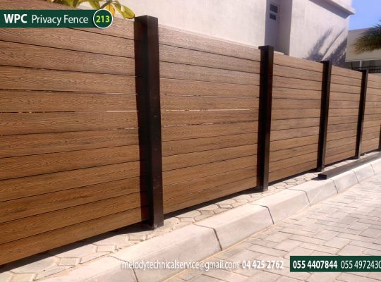 WPC Fence | Privacy Fence | Garden Fence in Dubai Abu Dhabi Sharjah UAE